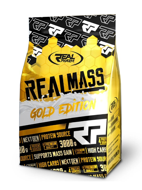 Real Mass Gold Edition Gainer - Real Pharm|3 Kg