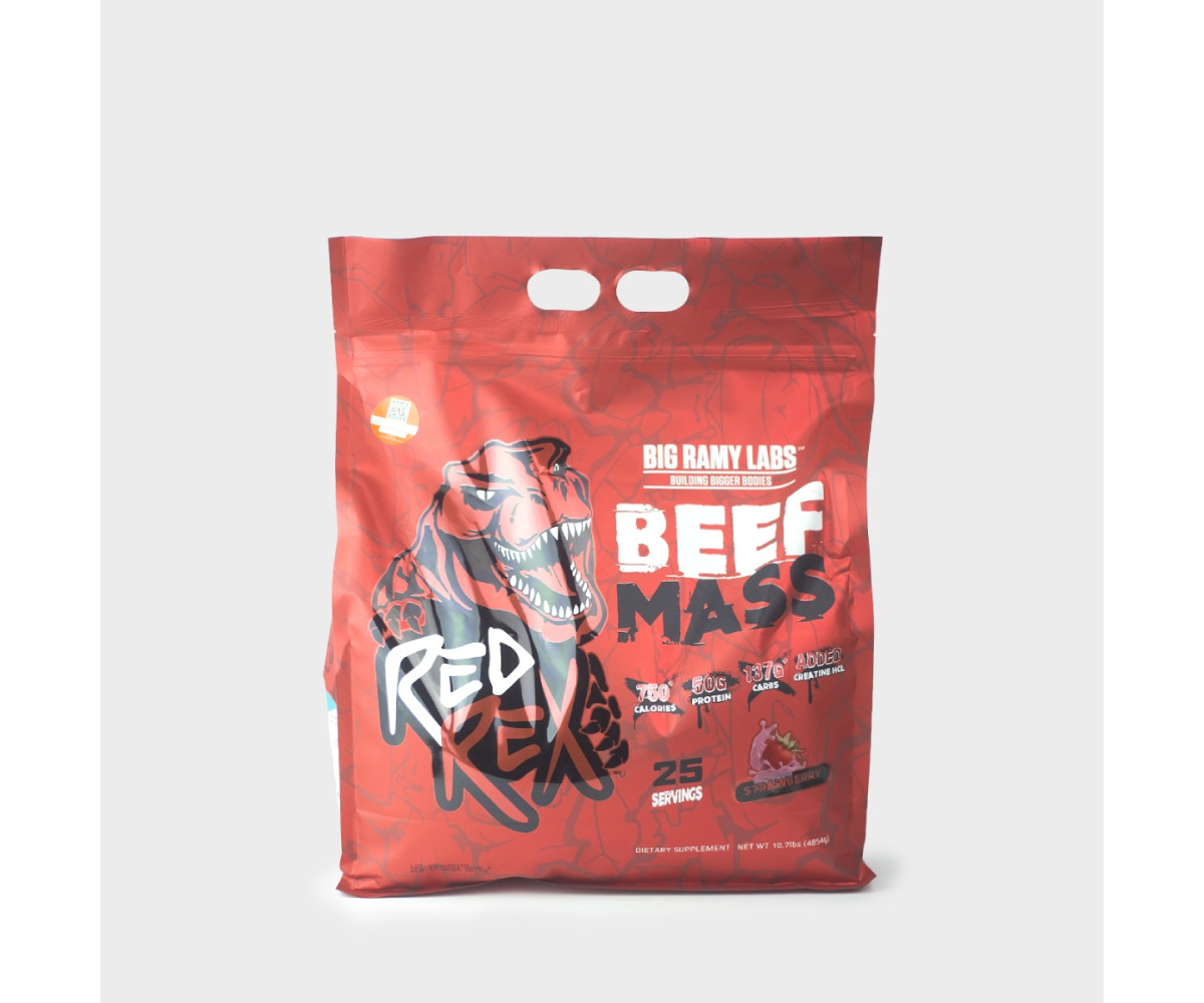 Red Rex Beef Mass Gainer - Big Ramy Labs|4.8504 Kg