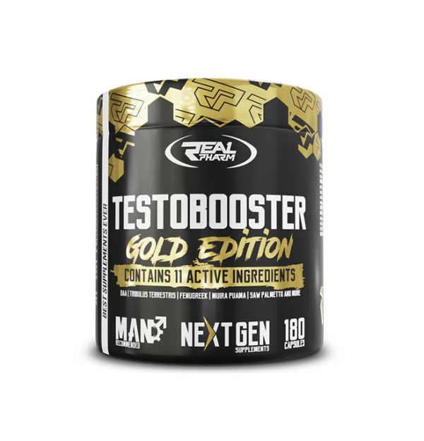 TestoBooster Gold Edition- Real Pharm |180 capsules