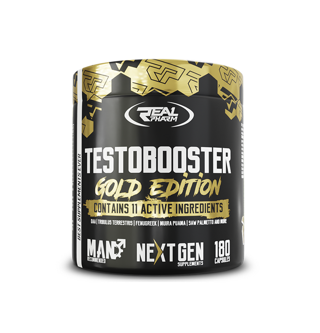 TestoBooster Gold Edition- Real Pharm |180 capsules