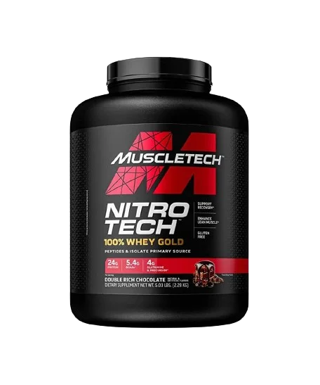 Nitro Tech 100% Whey Gold - MuscleTech®| 5LB