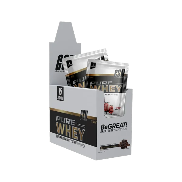 Great Sport Nutrition - Pure Whey Monodose |15 doses
