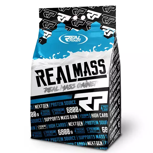 Mass Gainer Real Mass - Real Pharm|6.8 4 Kg