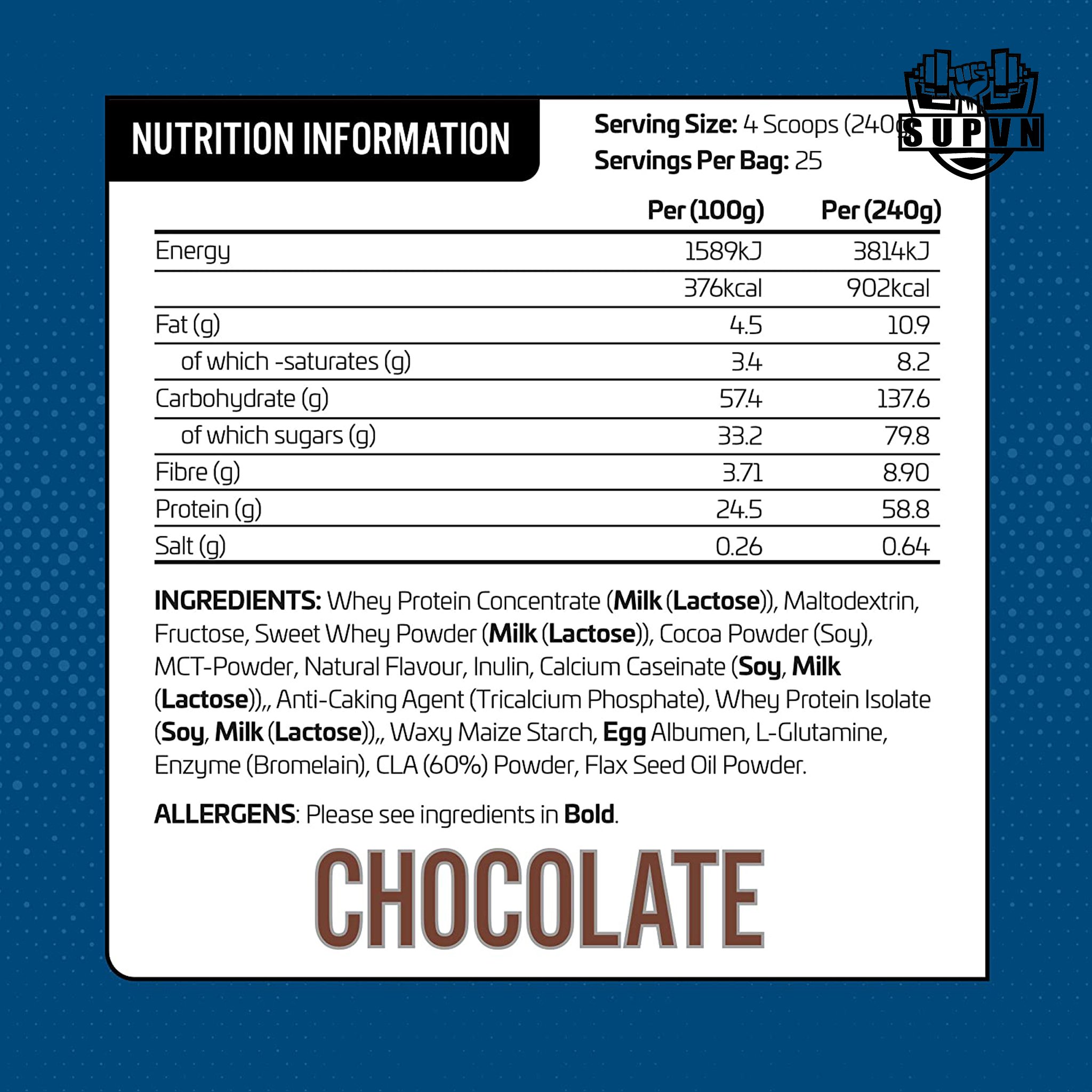 Critical Mass Original Formula -Applied Nutrition|6 Kg – Image 2