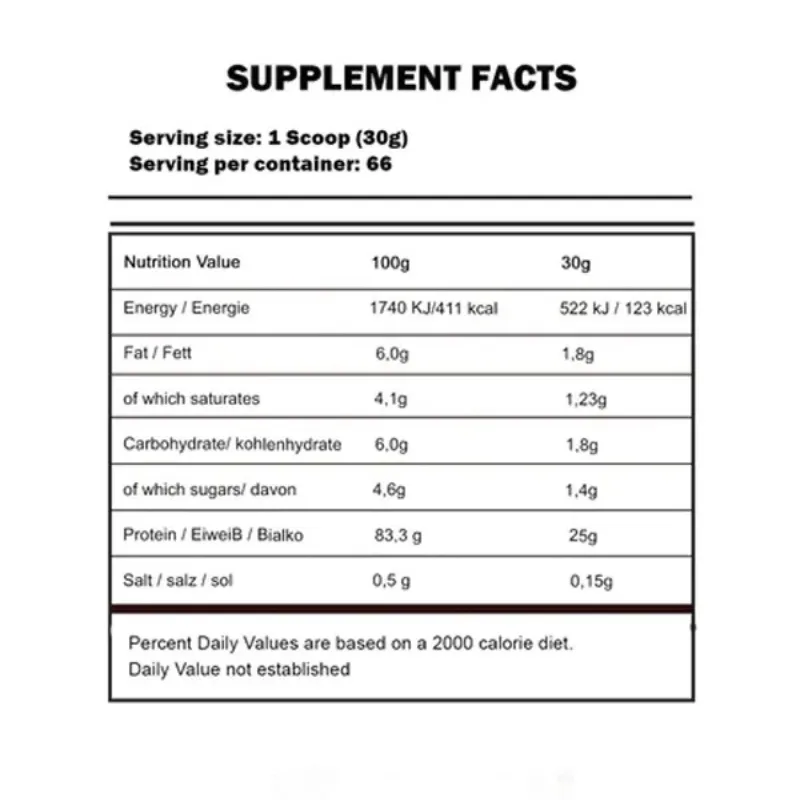 Whey Isolate Kevin Levrone - Gold Iso | 2 kg – Image 2