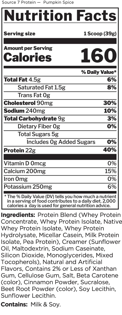 Rule 1 Source 7 Protein– 5lb| 2,27kg – Image 2