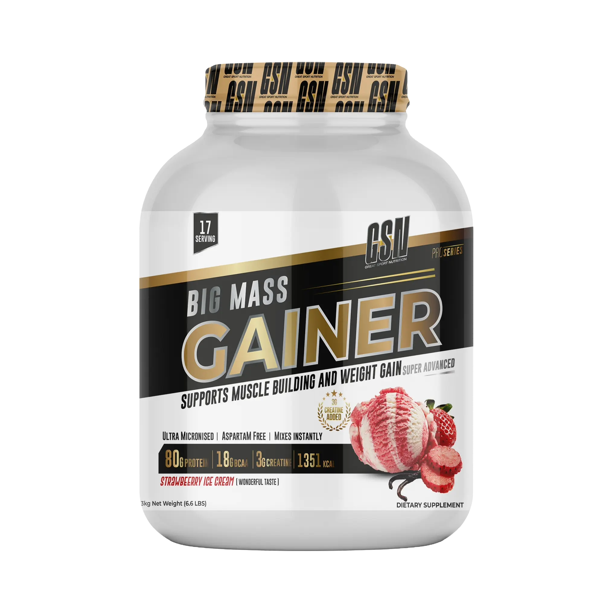 GSN - Big Mass Gainer |3 Kg