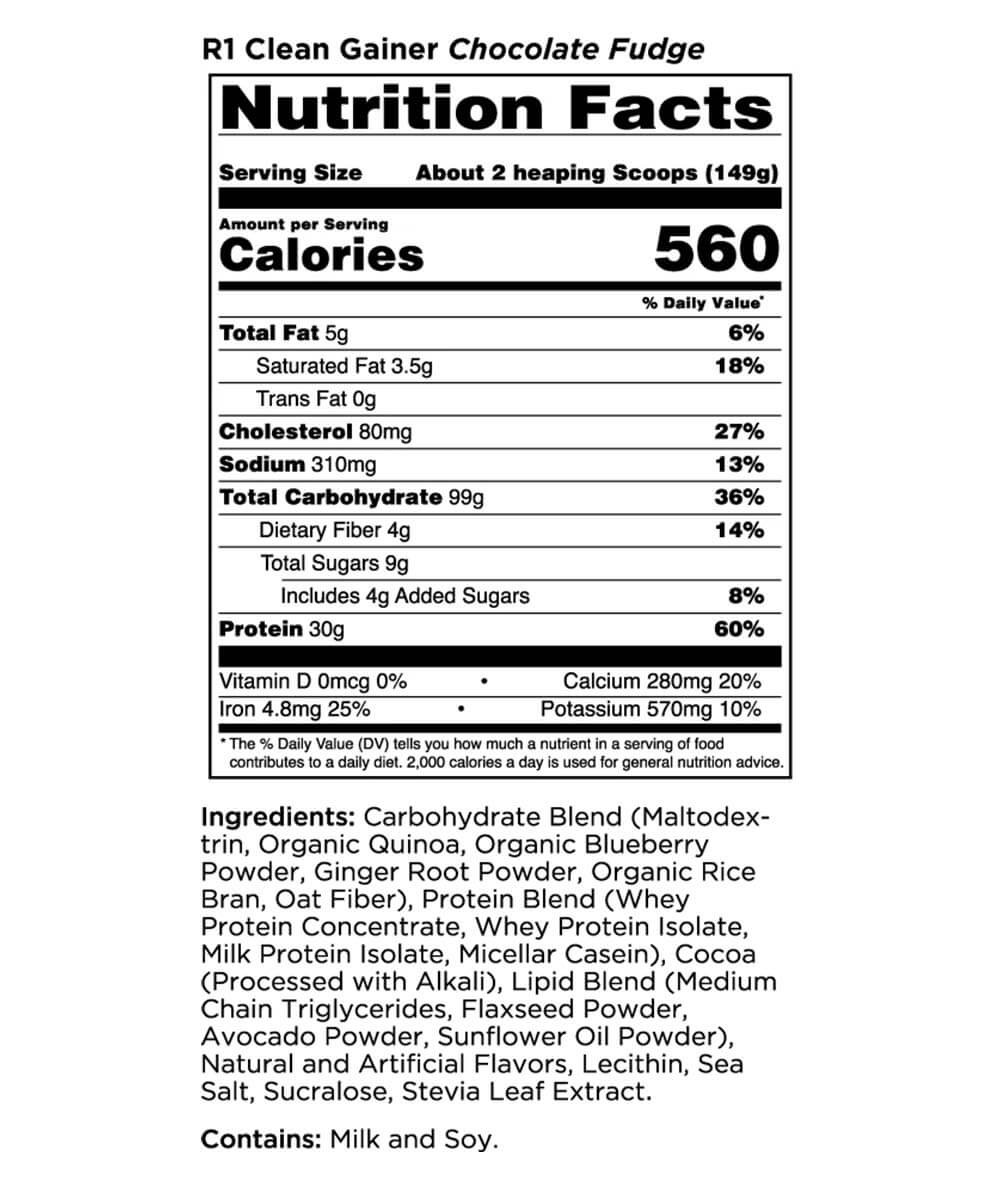 Clean Gainer - Rule 1– 10 lbs |4,47 Kg – Image 2