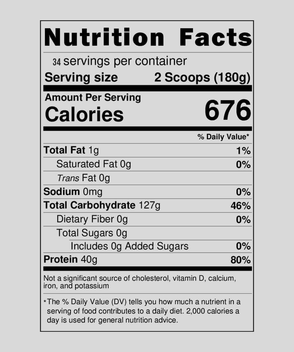 GSN - Big Mass Gainer |6 Kg – Image 2