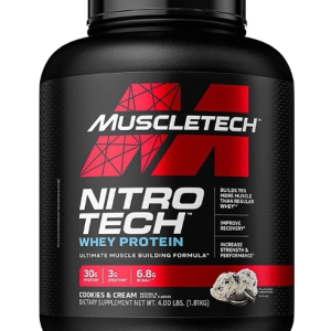 MuscleTech Nitro Whey Tech Protein- 4 LB | 1.81 Kg