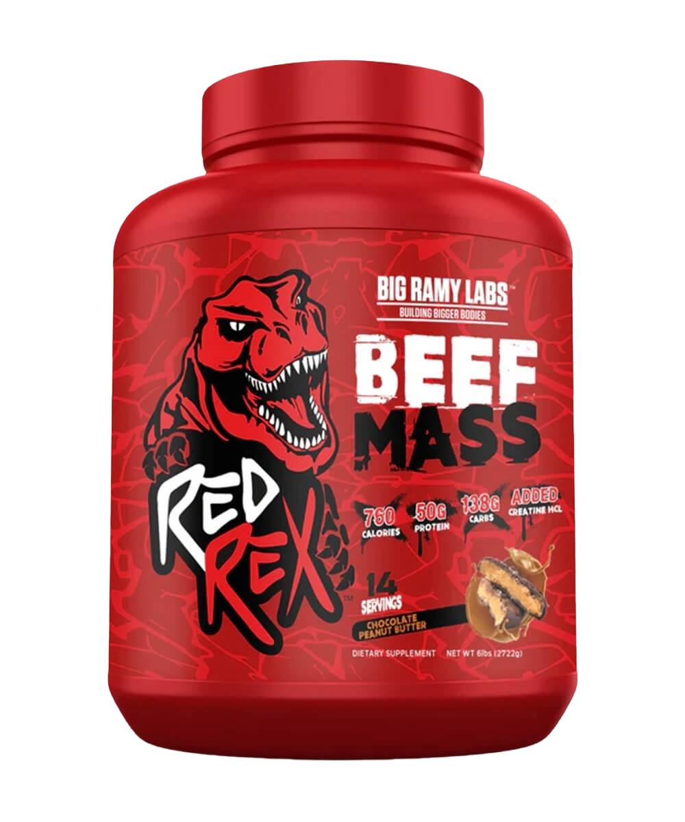 Red Rex Beef Mass Gainer - Big Ramy Labs|4.8504 Kg
