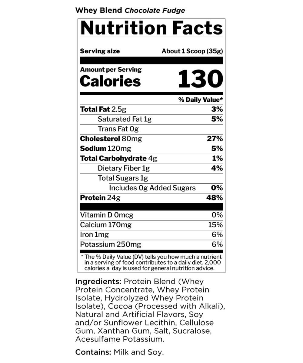 Rule 1 Whey Blend – 5 lb | 2,27kg – Image 2