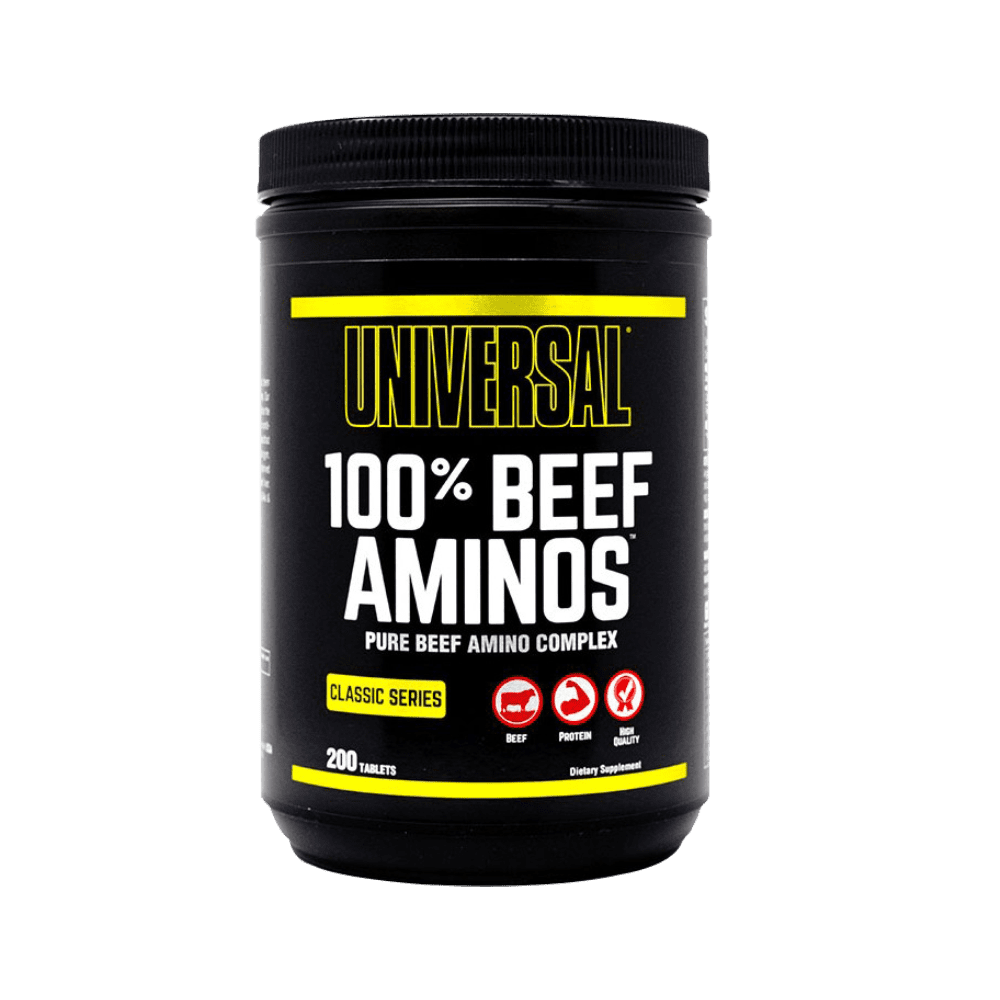 Universal Nutrition - 100% BEEF AMINOS | 200 Capsules