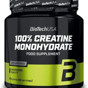 BioTechUSA - 100% Micronized Creatine Monohydrate | 300G