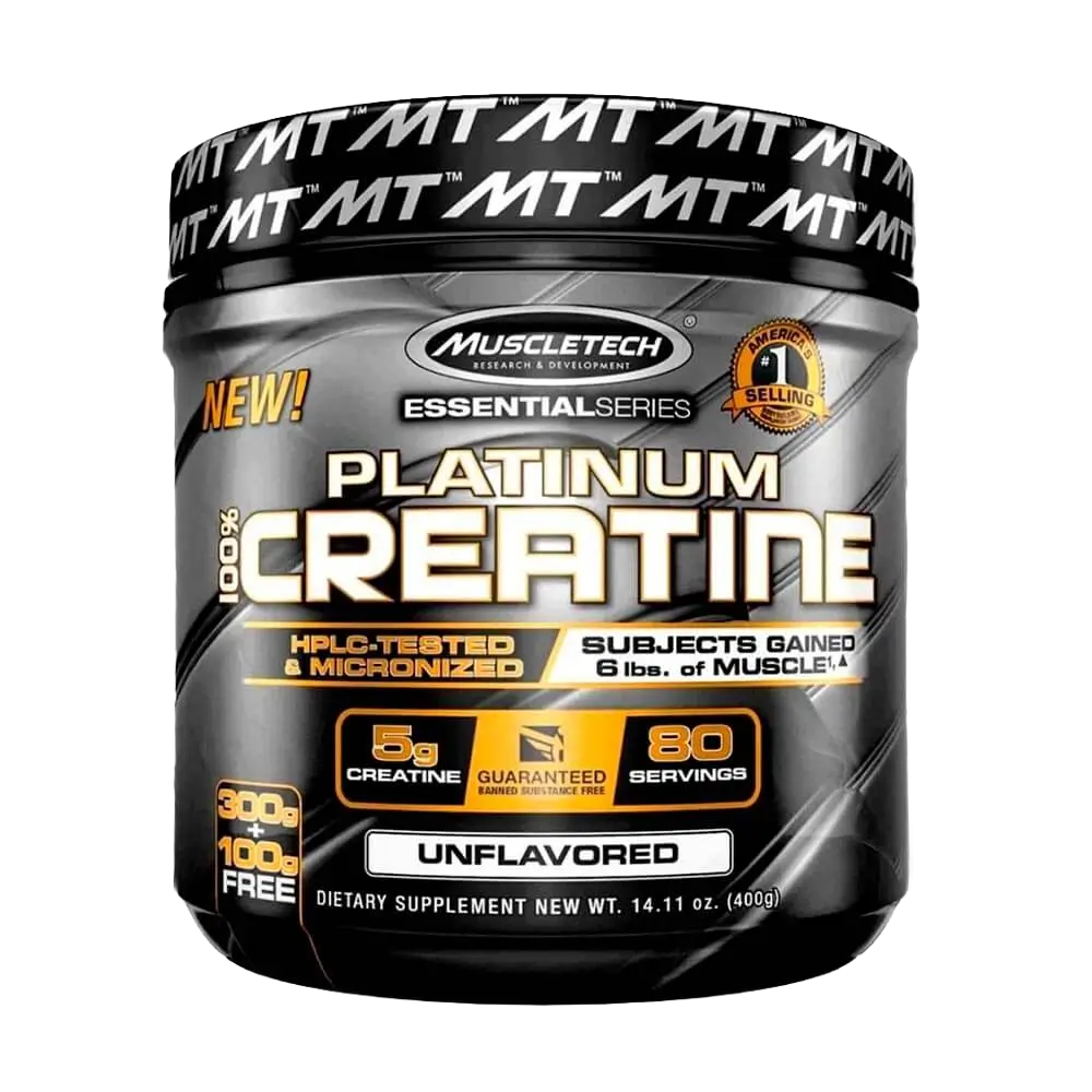 PLATINUM 100% CREATINE Monohydrate - MuscleTech | 400g