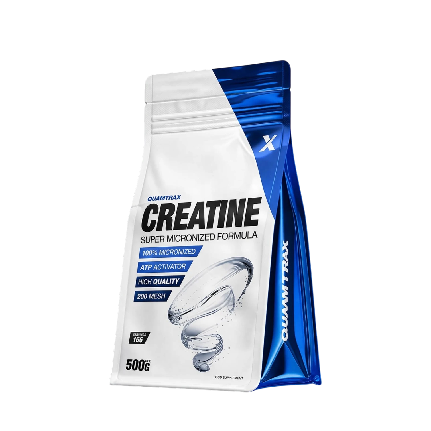 Quamtrax - Creatine Monohydrate Super Micronized Formula | 500g