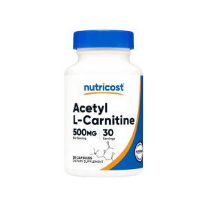 Acetyl L-Carnitine - Nutricost | 30 Capsules