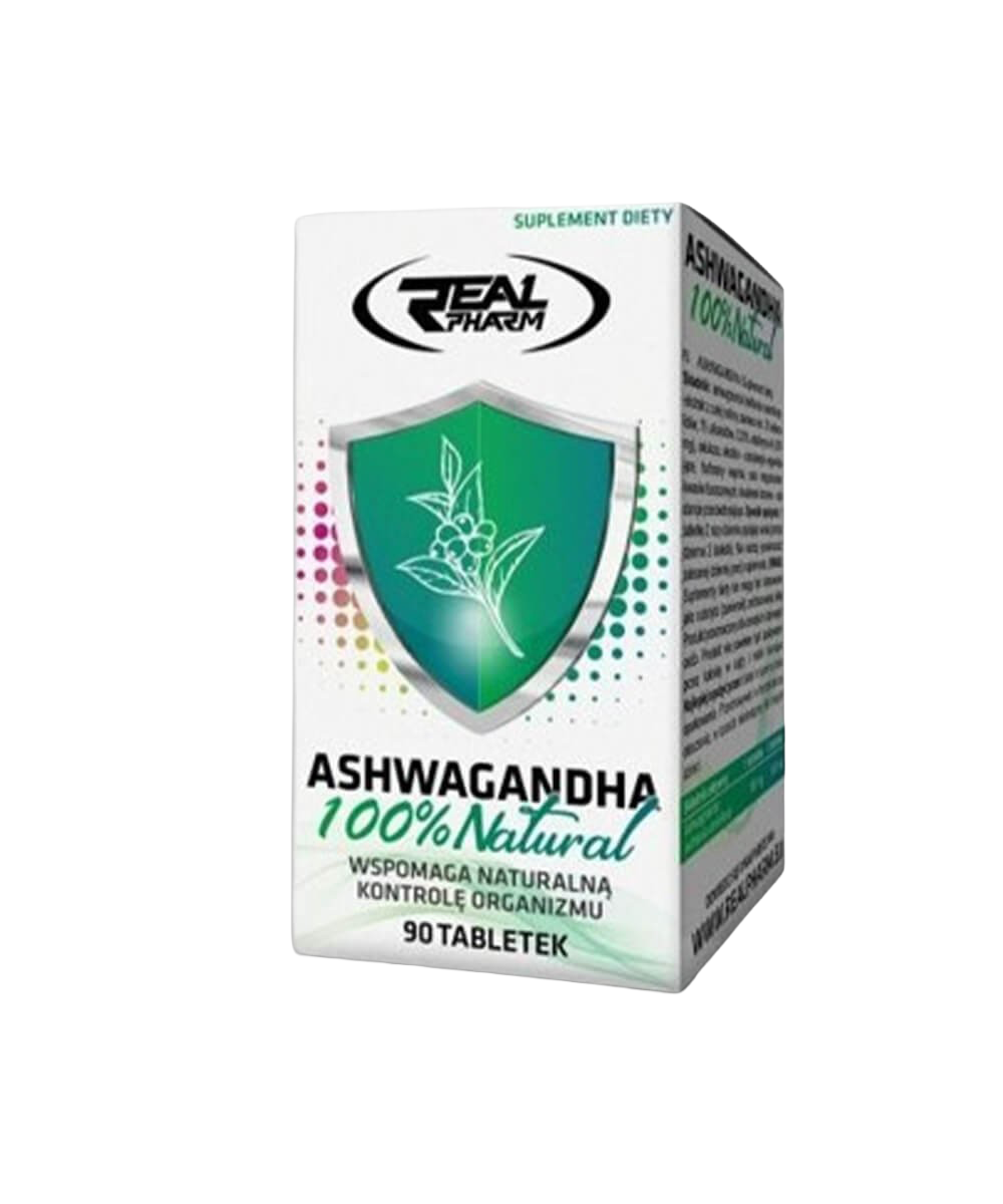 Ashwagandha 100% Naturel - Real Pharm | 90 Tab
