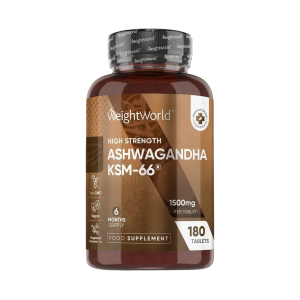 Ashwagandha KSM-66 - WeightWorld | 180 Tablets