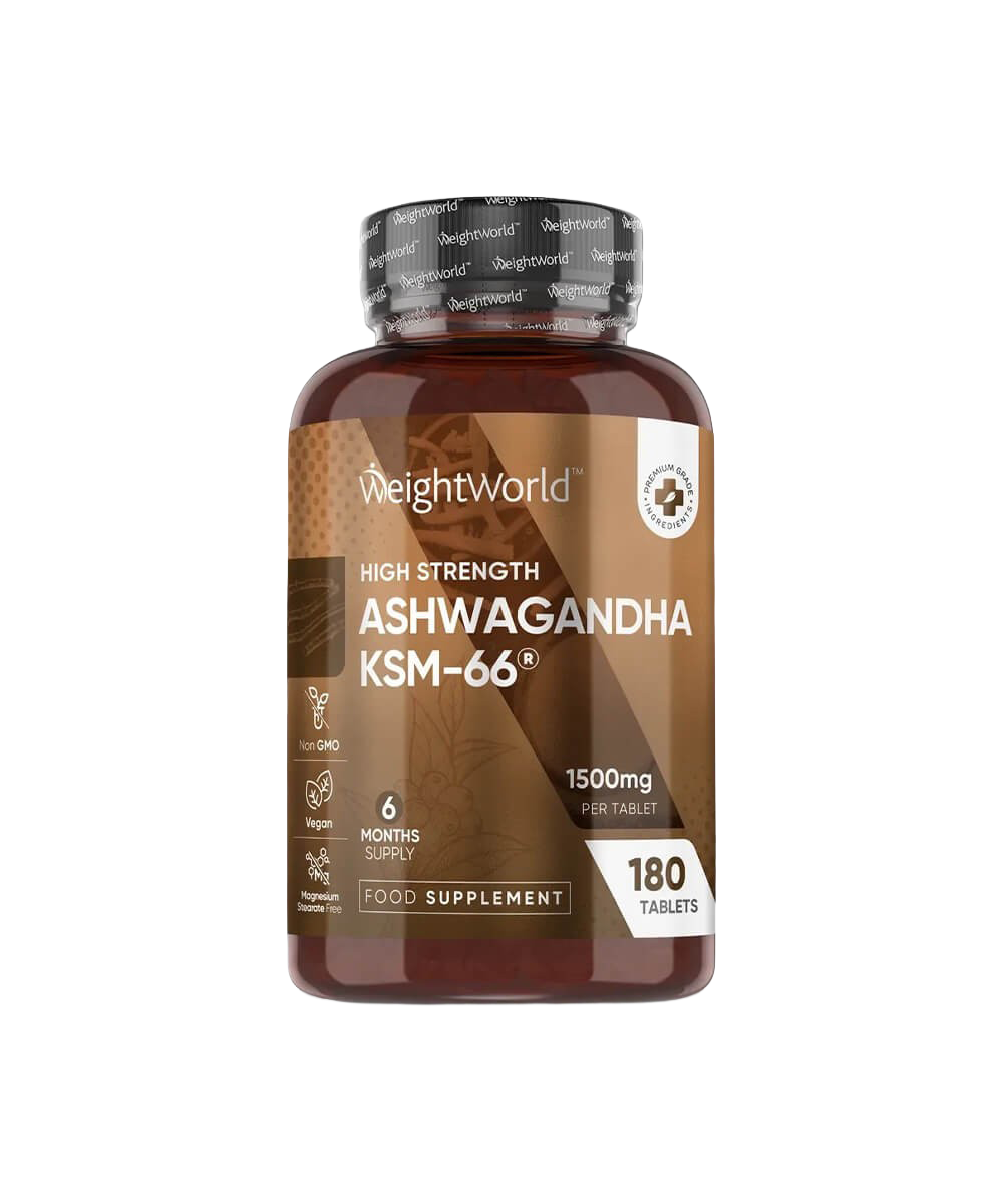 Ashwagandha KSM-66 - WeightWorld | 180 Tablets