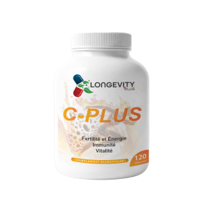 C-PLUS - LongevityPlus | 120 gélules