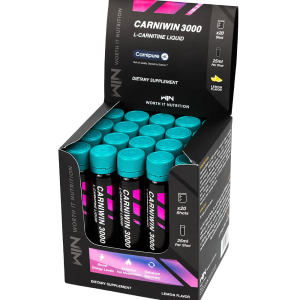 CarniWIN 3000 - L-Carnitine (Carnipure®) - Worth It Nutrition | 20 Shots