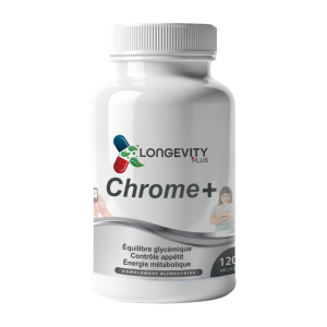 Chrome plus - LongevityPlus | 120 Gelules