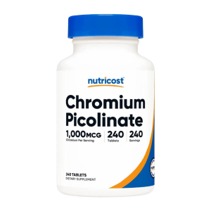 Chromium Picolinate - Nutricost | 240 Tablets
