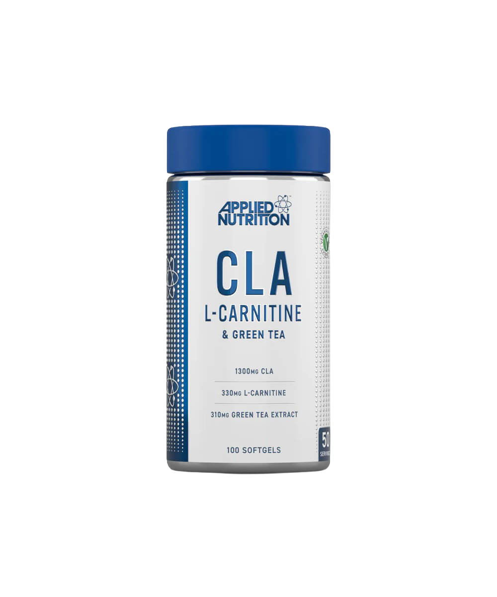 CLA, L-CARNITINE & GREEN TEA - Applied Nutrition | 100 SOFTGELS