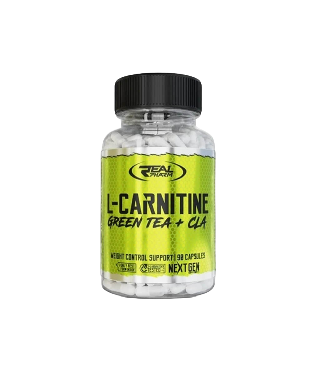 L-carnitine Green Tea + CLA - Real Pharm | 90caps