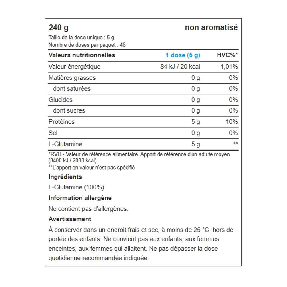 BioTechUSA - 100% L-Glutamine | 240g – Image 3