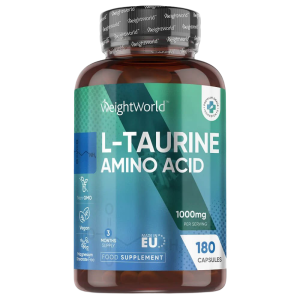 L-Taurine - WeightWorld | 180 Capsules