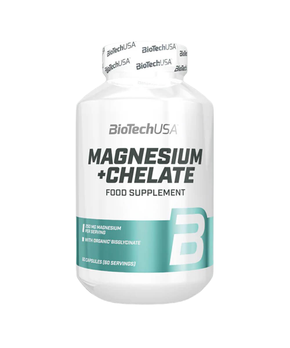 Magnesium + Chelate - BioTechUSA | 60 gélules