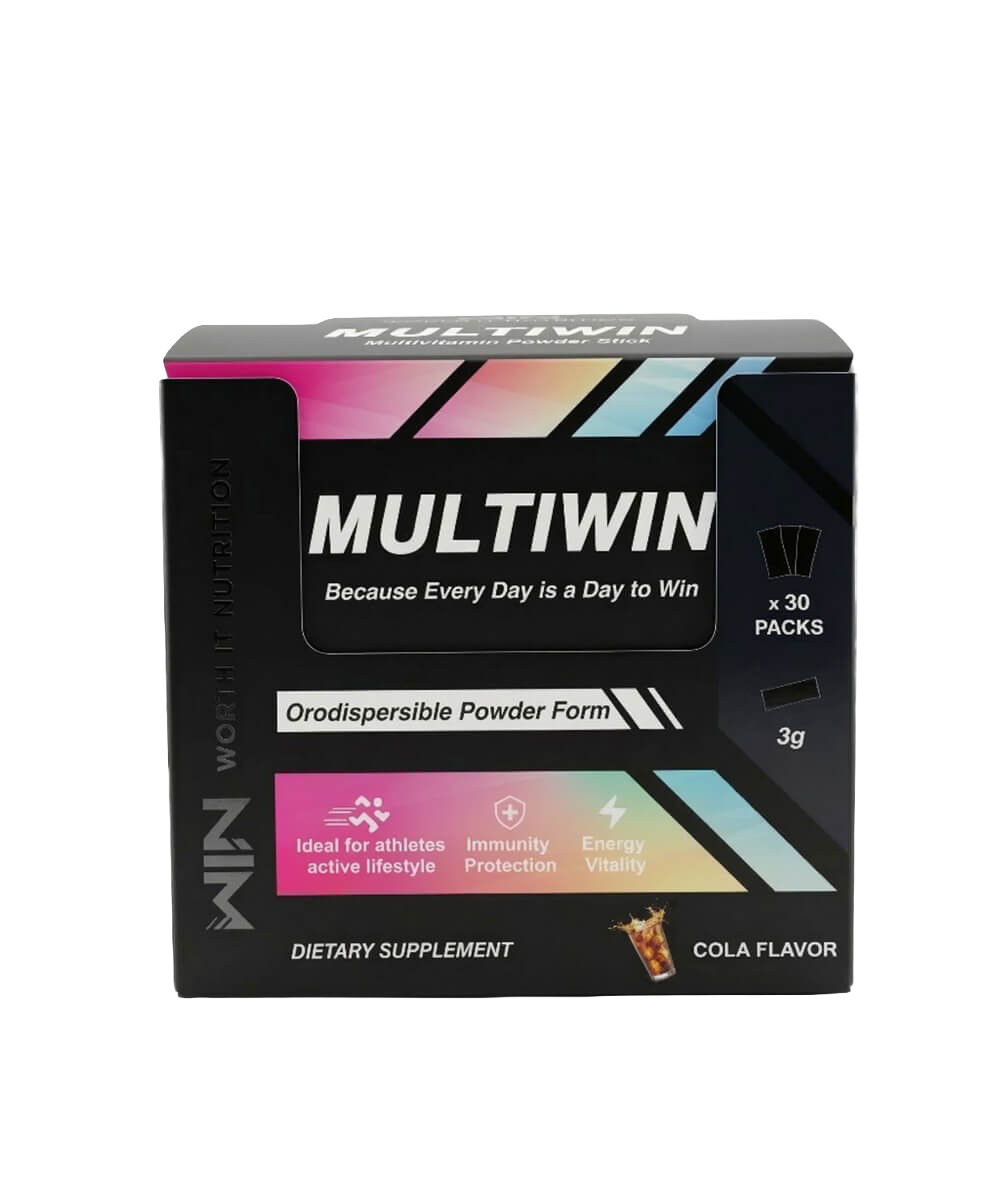 MULTIWIN – Multivitamines en poudre orodispersible | Win Nutrition - 30 sticks