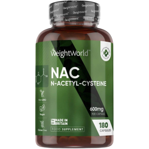 N-Acetyl Cysteine - WeightWorld | 180 Capsules