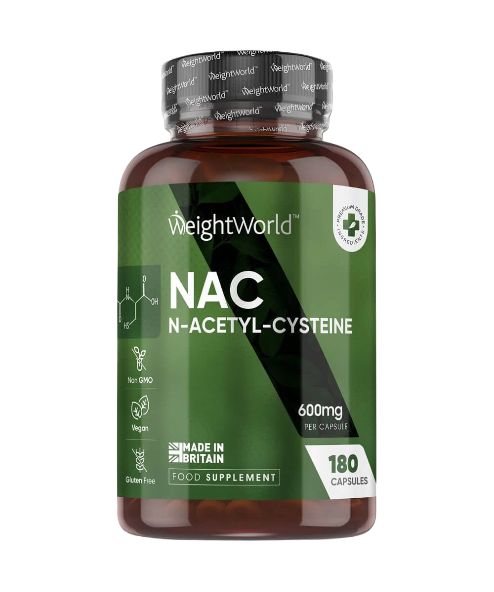 N-Acetyl Cysteine - WeightWorld | 180 Capsules