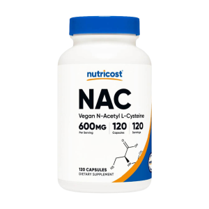 N-Acetyl L-Cysteine (NAC) - Nutricost | 120 Capsules