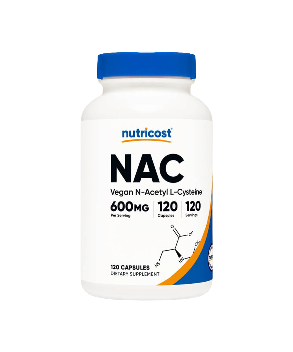 N-Acetyl L-Cysteine (NAC) - Nutricost | 120 Capsules