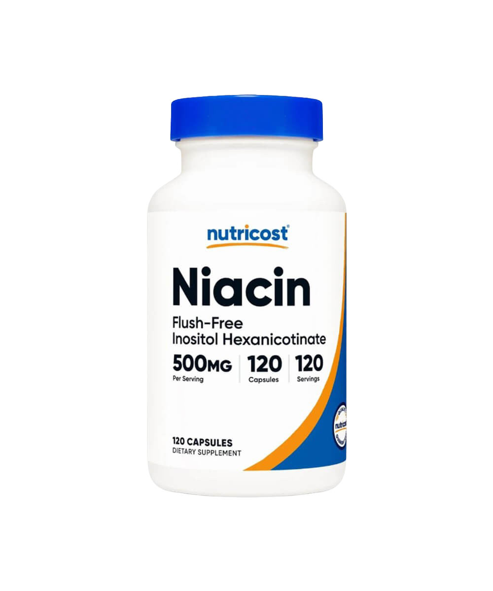 Niacin (as Inositol Hexanicotinate) - Nutricost | 120 Capsules