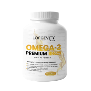 OMEGA-3 Premium - LongevityPlus | 120 softgels