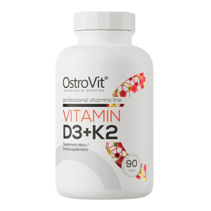 Vitamin D3 + K2 - OstroVit | 90 tablets