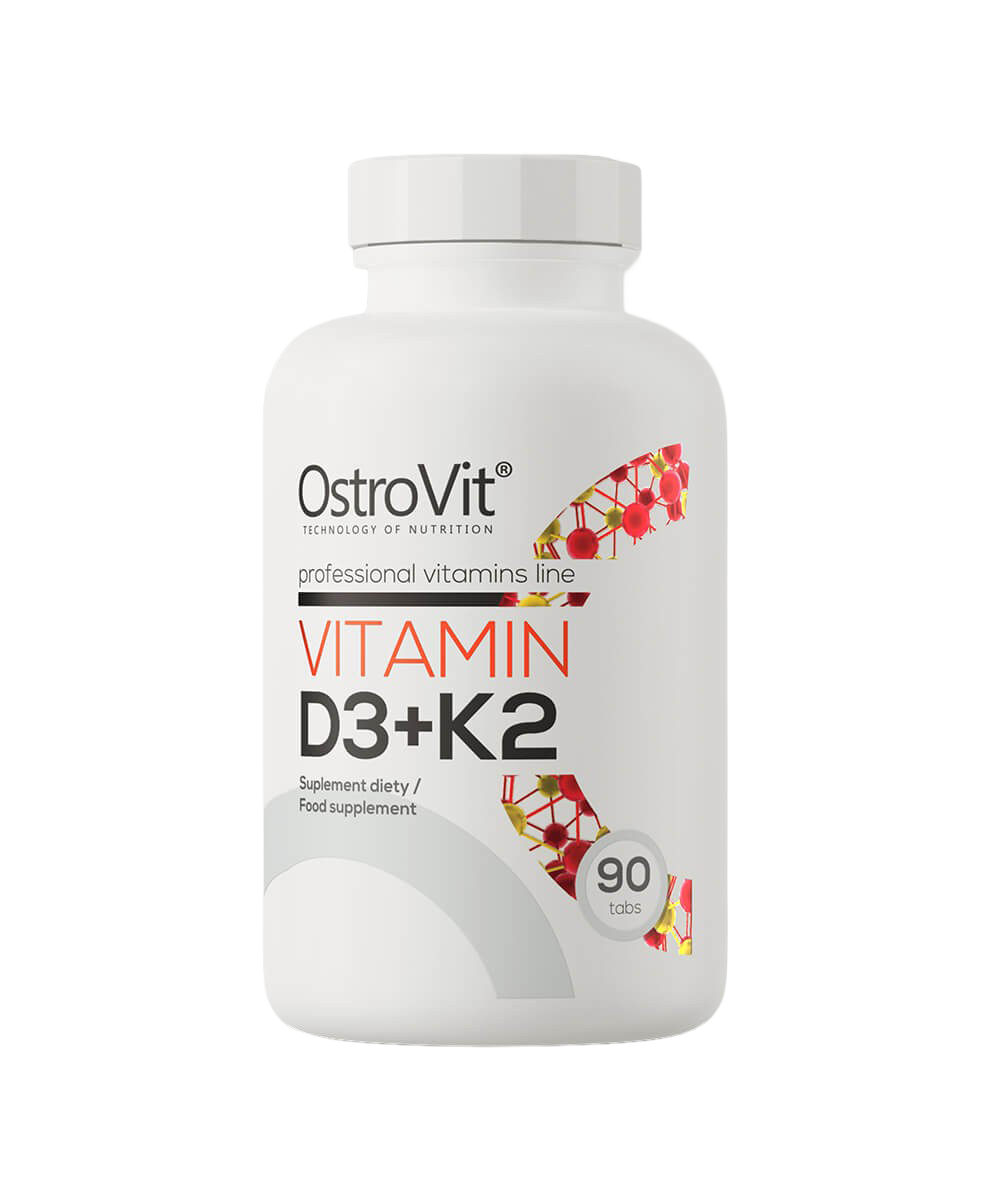 Vitamin D3 + K2 - OstroVit | 90 tablets