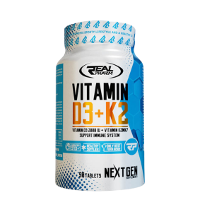 Vitamine D3 + K2 - Real Pharm | 90 comprimés