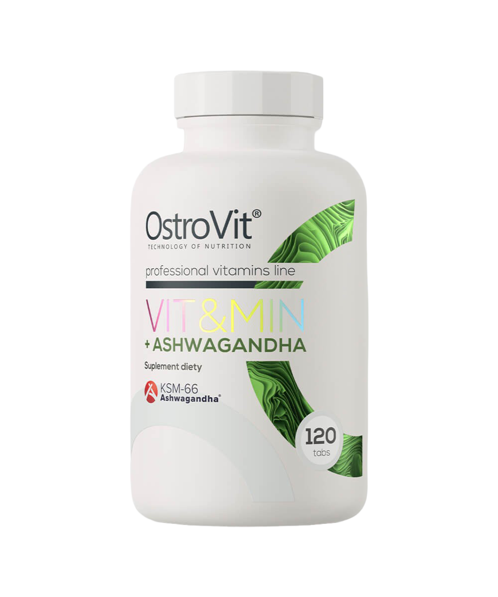 VIT&MIN + Ashwagandha - OstroVit | 120 tablets