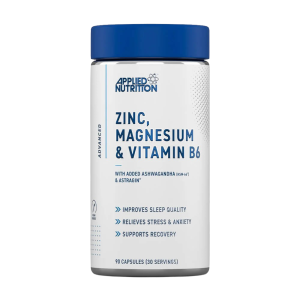 Zinc, Magnesium & Vitamin B6 With Ashwagandha - Applied Nutrition | 90 Capsules
