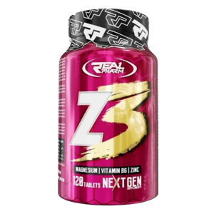 ZMA Real Pharm Z-3 Magnesium+Zinc+B6 | 120 capsules