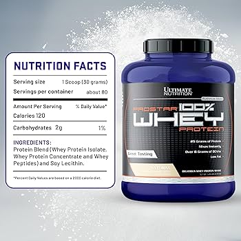 Prostar 100% Whey - Ultimate Nutrition | 2,4kg – Image 2