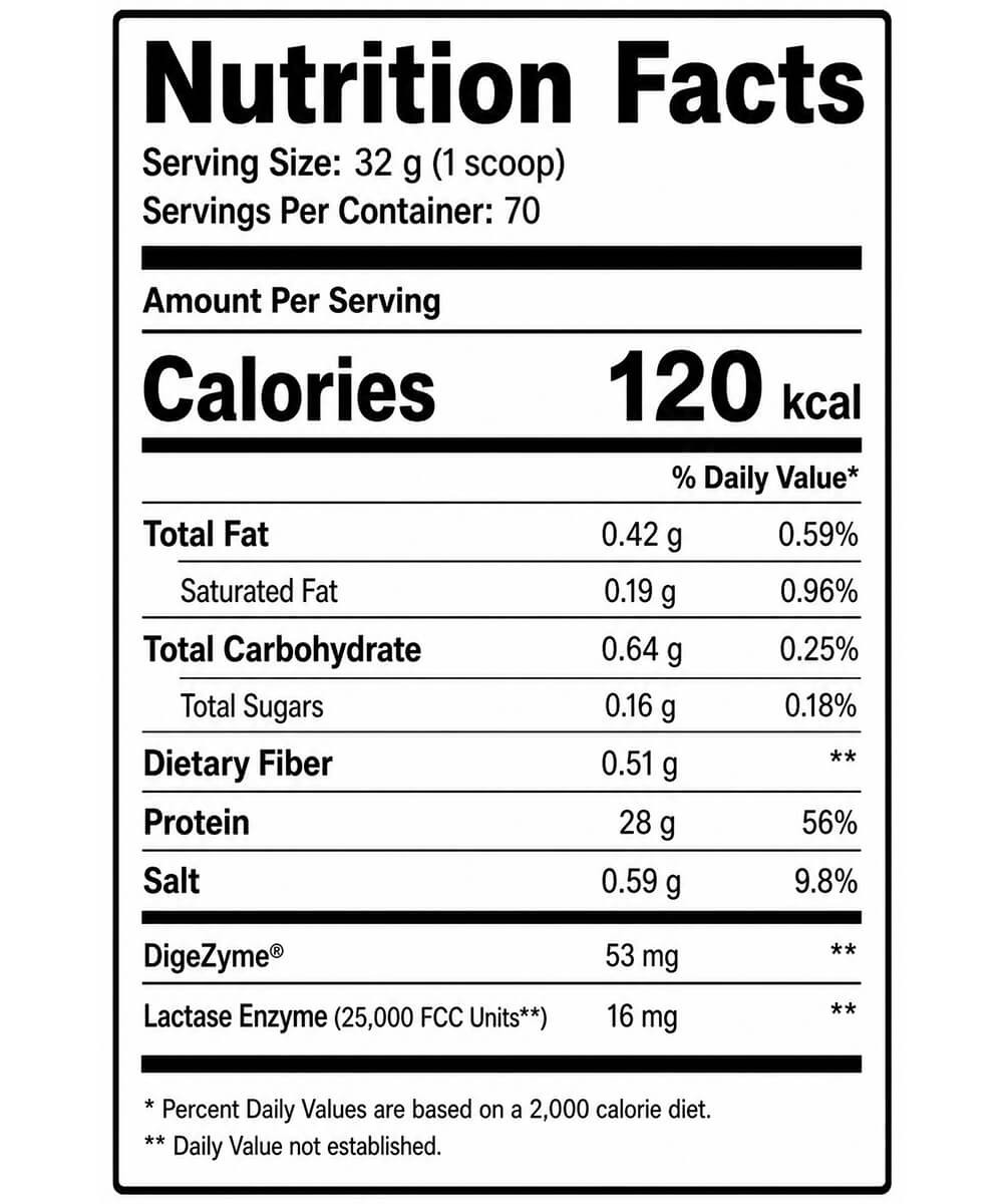 Azgard Nutrition - 100% Whey Isolate | 2.27 Kg – Image 2