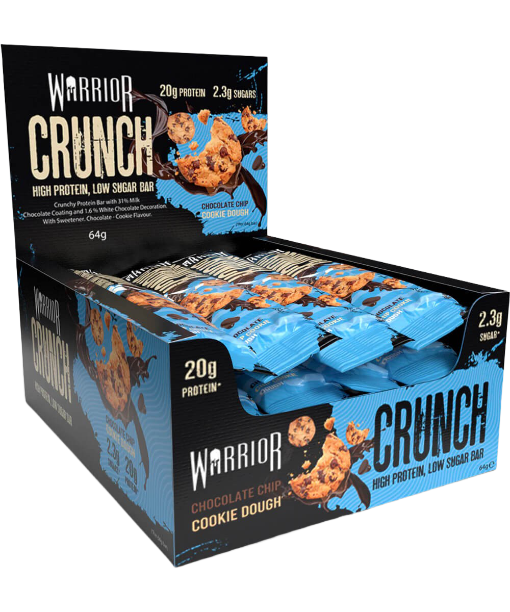 Crunch Protein Bars - Warrior | 12 x 64gr