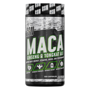 GSN Black Series – Maca, Ginseng & Tongkat Ali | 120 Capsules